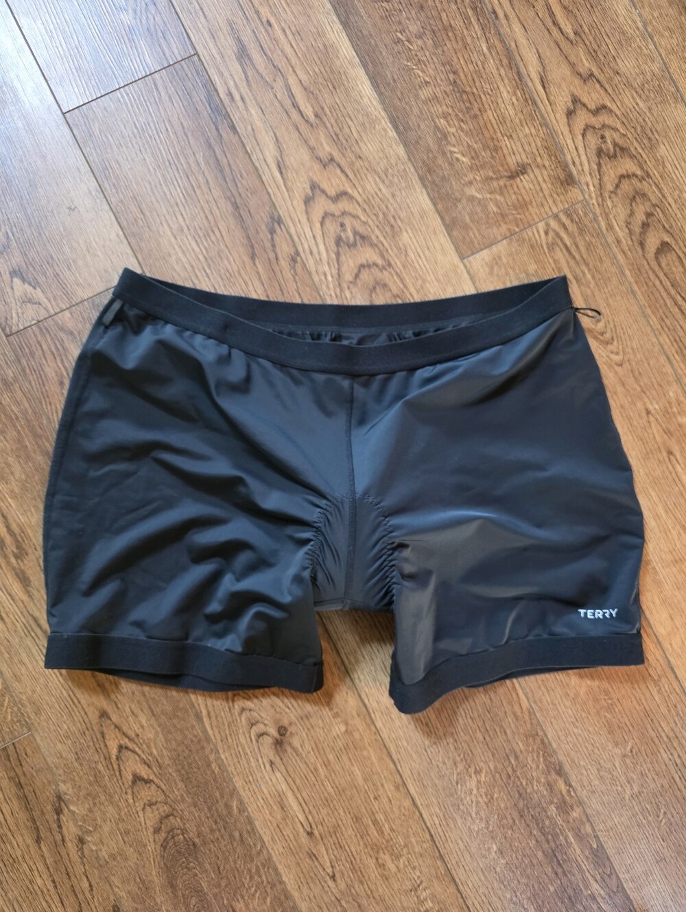 Terry Women's Black Athletic Bike Shorts